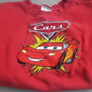 Disney Cars Red Sweatshirt for Kids